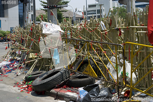 Image of Red shirt demonstrations in Bangkok 2010