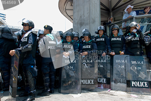 Image of Red shirt demonstrations in Bangkok 2010