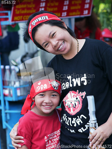 Image of Red shirt demonstrations in Bangkok 2010