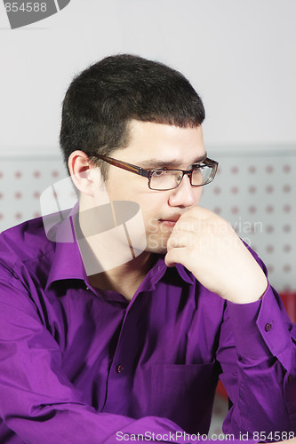 Image of Pensive guy