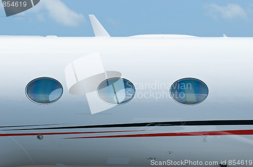 Image of Body section of executive jet