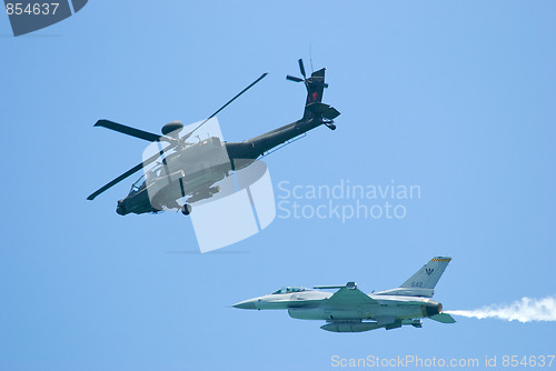 Image of Military aircrafts at Singapore Airshow 2010