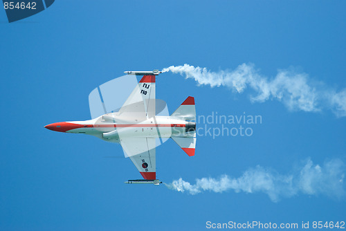 Image of T-50 Golden Eagle at Singapore Airshow 2010