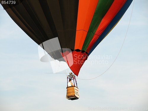 Image of Hot air balloons.