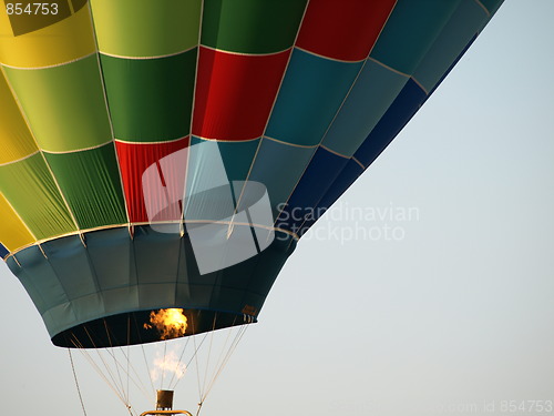 Image of Hot air balloons.
