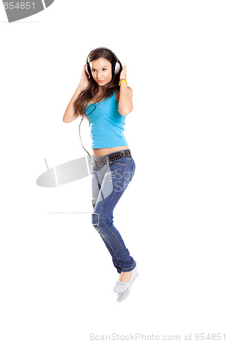 Image of Dancing and Listen Music