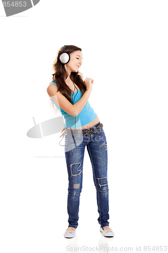 Image of Dancing and Listen Music