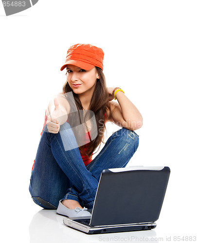 Image of Beautiful teenager 