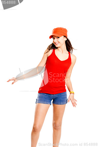 Image of Happy young girl