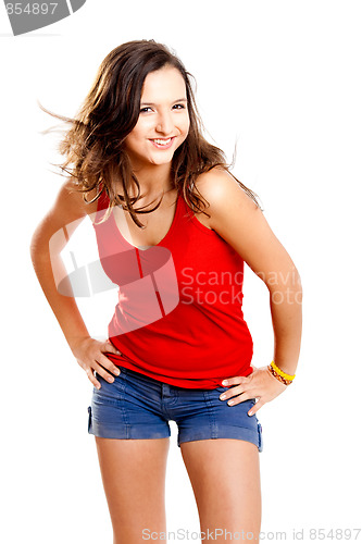 Image of Happy young girl