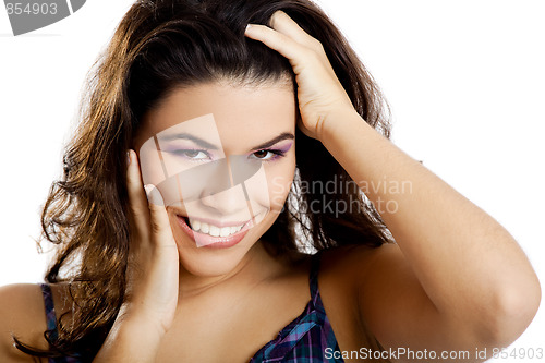 Image of Happy young woman