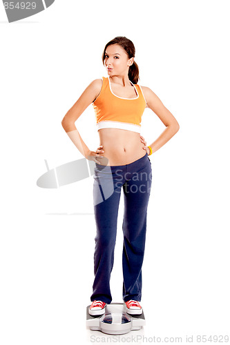 Image of Athletic girl 