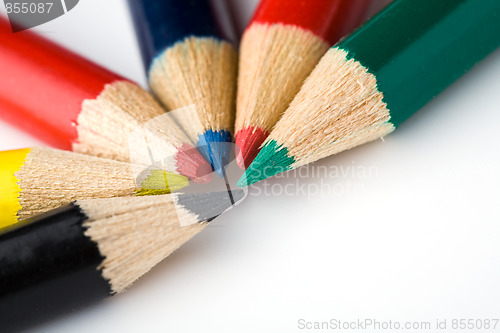 Image of Colourful crayons