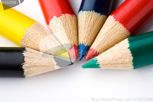 Image of Colourful crayons