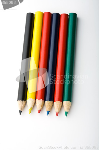 Image of Colourful crayons