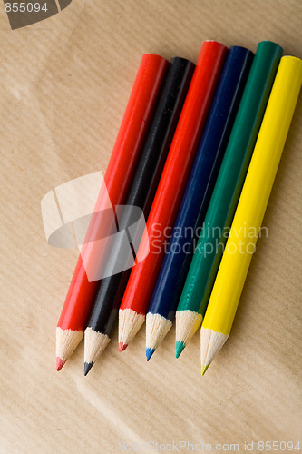 Image of Colourful crayons