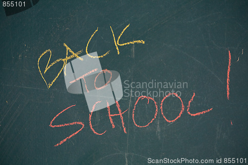 Image of Blackboard background with text