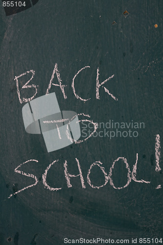 Image of Blackboard background with text