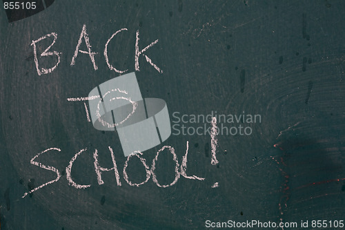 Image of Blackboard background with text