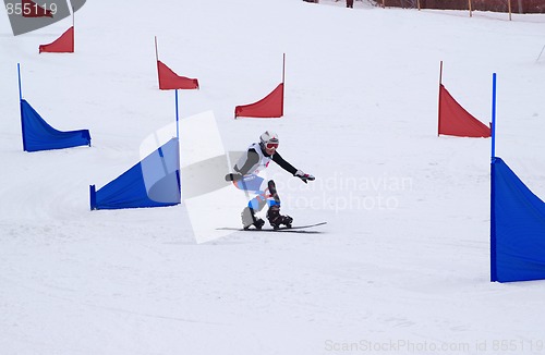 Image of Snowboard. Competition.