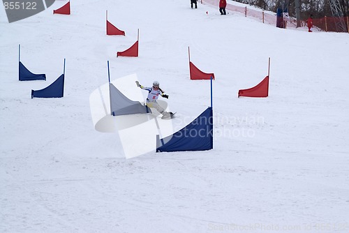 Image of Snowboard. Competition.