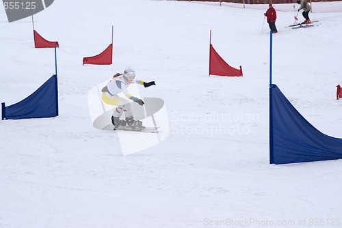 Image of Snowboard. Competition.