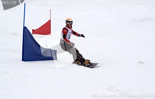 Image of Snowboard. Competition.