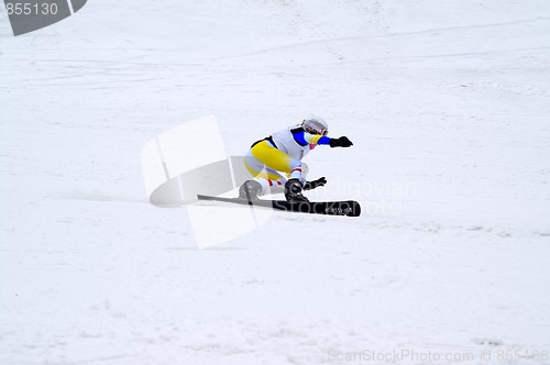 Image of Snowboard. Competition.