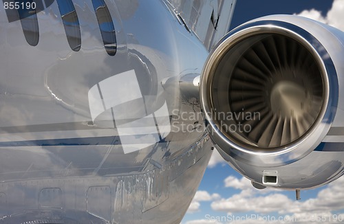 Image of Private Jet Abstract
