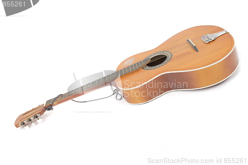 Image of old guitar