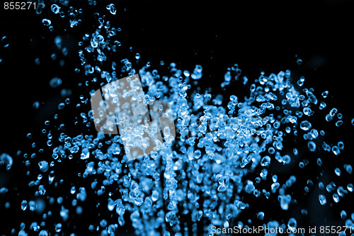 Image of water drops 