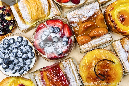 Image of Assorted tarts and pastries