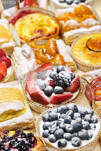 Image of Assorted tarts and pastries