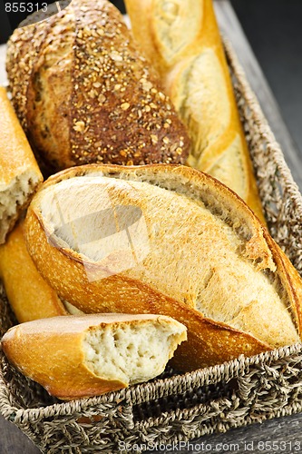 Image of Bread in basket