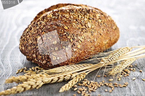 Image of Loaf of multigrain bread