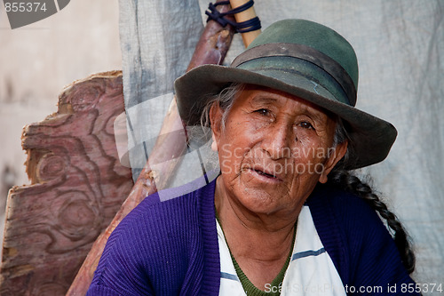Image of Woman, South America