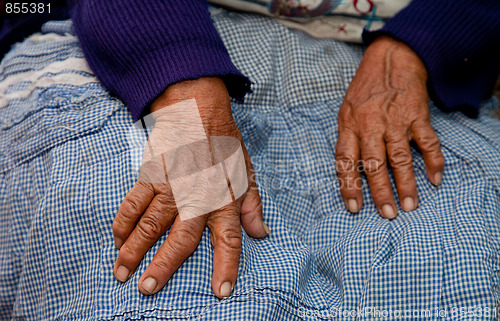 Image of Hand, Woman, South America