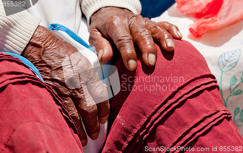 Image of Hand, Woman, South America