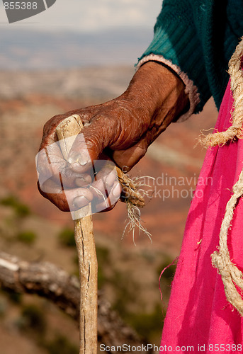 Image of Hand, Woman, South America