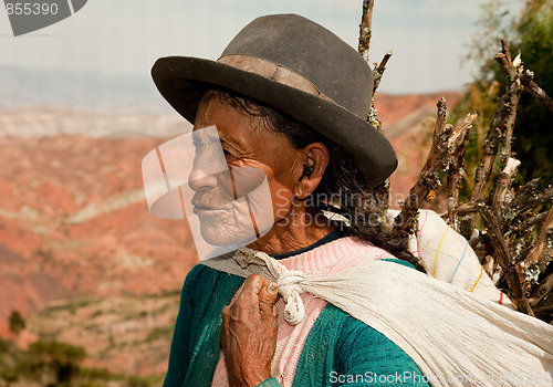 Image of Woman, South America