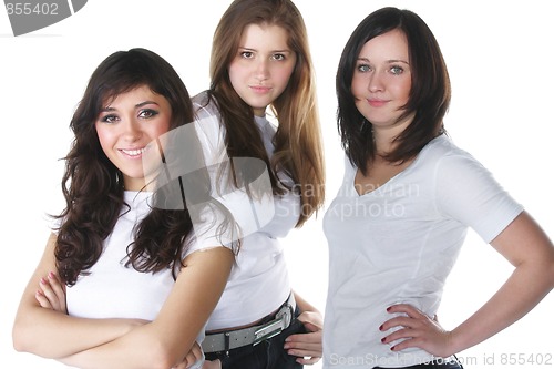 Image of Three young women