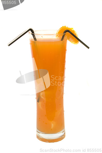 Image of orange and mandarin cocktail