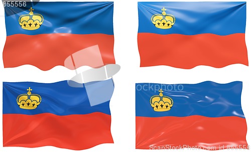 Image of Flag of liechtenstein