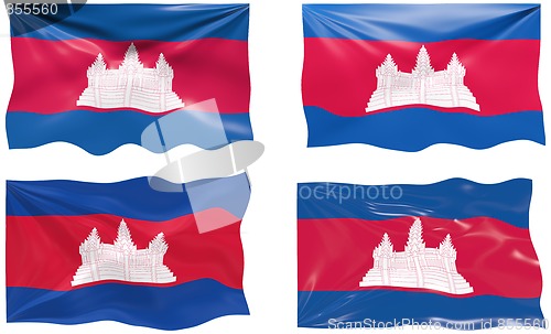 Image of Flag of Cambodia