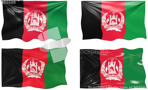 Image of Flag of afghanistan