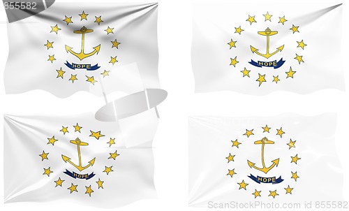 Image of Flag of Rhode Island