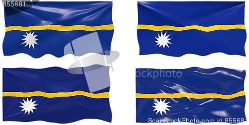 Image of Flag of Nauru