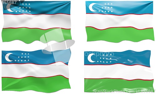 Image of Flag of uzbekistan