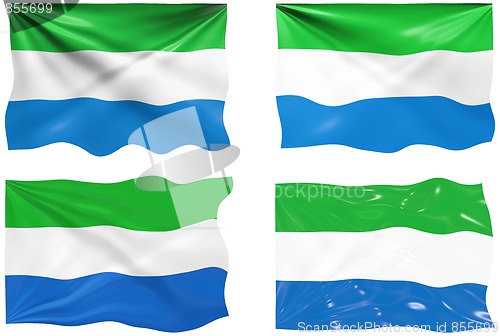 Image of Flag of Sierra Leone