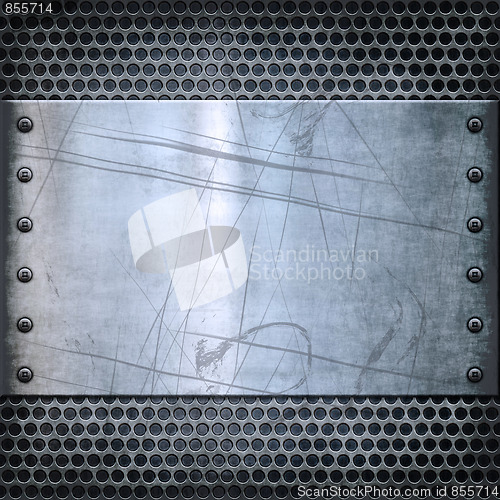 Image of old metal background texture